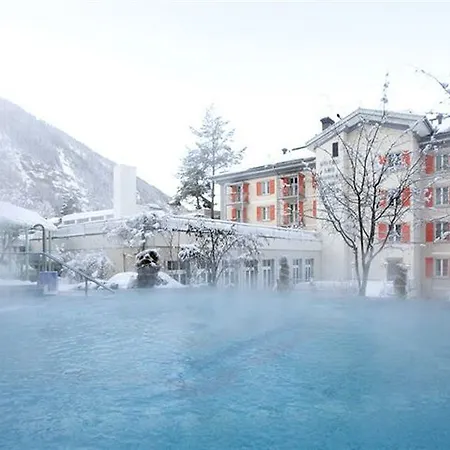 Отель Les Sources Des Alpes Лойкербад